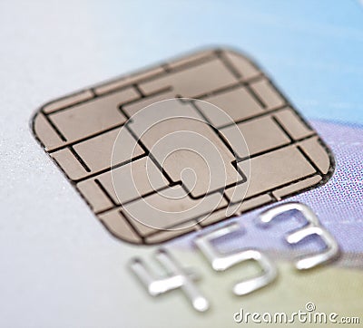 Bank card security Stock Photo