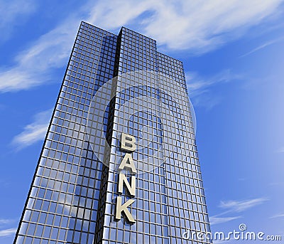 Bank headquarter Stock Photo