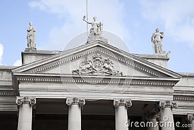 Bank of Ireland Building, Dublin Stock Photo