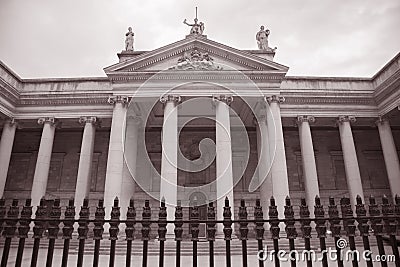 Bank of Ireland Building, Dublin Stock Photo