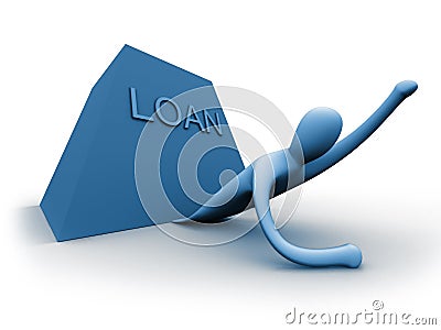 Bank loan Stock Photo