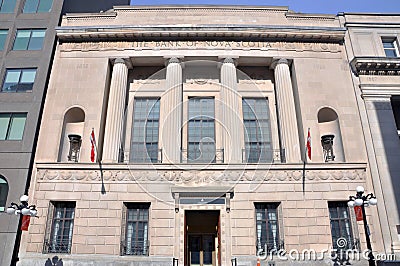 Bank of Nova Scotia, Ottawa Editorial Stock Photo