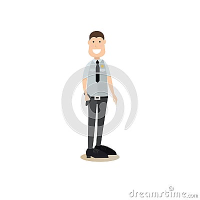 Bank people concept vector illustration in flat style Vector Illustration