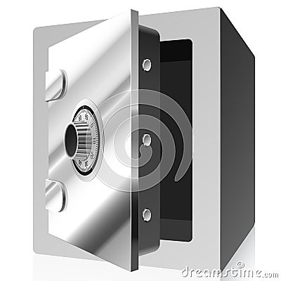 Bank safe Vector Illustration