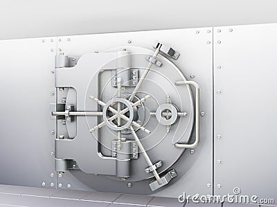 Bank vault Stock Photo