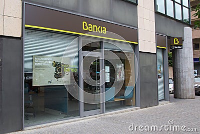 Bankia Editorial Stock Photo