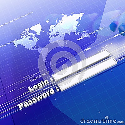 Banking security Stock Photo