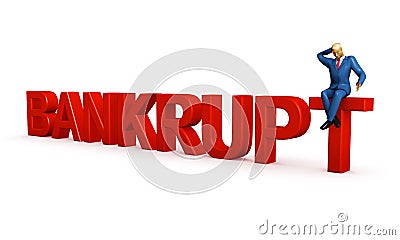Bankruptcy Stock Photo