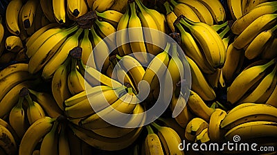 Bannana farming, ecological organic fruit farming Stock Photo