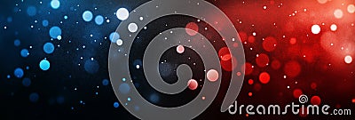Banner of blurred background Bokeh abstract focus light glowing color bright vibrant gradient hazy dreamy diffus soft elegant Stock Photo