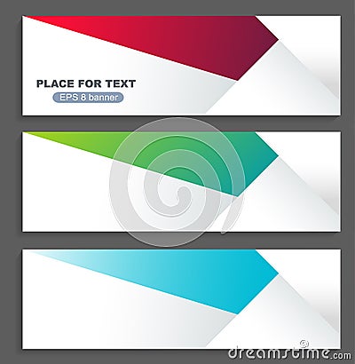 Banner design template material background Stock Photo