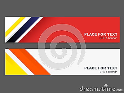 Banner design template material background Stock Photo