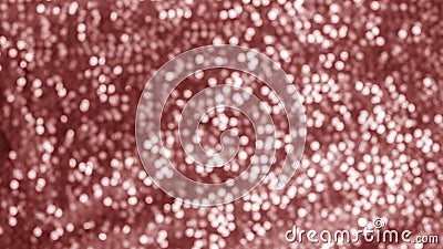 Banner Shimmering festive background texture of shiny coral defocus Stock Photo