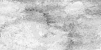 Banner template with abstract halftone dots design Vector Illustration