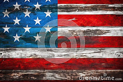 banner wide design space copy concept day forces armed day veterans day memorial july fourth day independence us colors white red Stock Photo