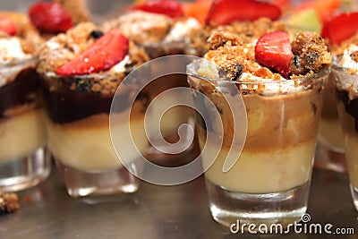 Banoffee dessert Stock Photo