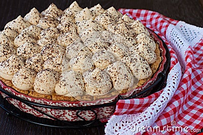 Banoffee pie Stock Photo