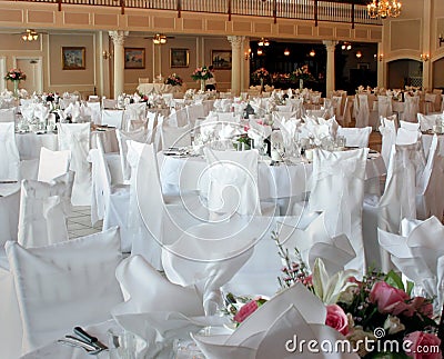 Banquet Hall 2 Stock Photo