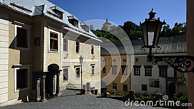 Banska Stiavnica, Old Town, Slovakia, UNESCO Editorial Stock Photo