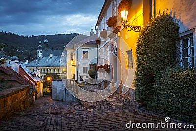 Banska Stiavnica. Stock Photo