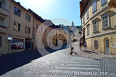 Banska Stiavnica Editorial Stock Photo