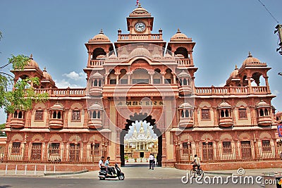 BAPS Swaminarayan Temple @ Gondal Editorial Stock Photo