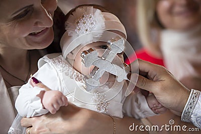 Baptism of the Child Editorial Stock Photo