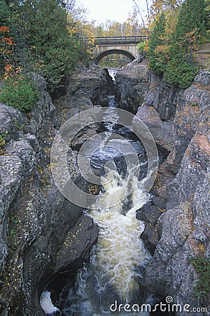 Baptism River Stock Photo