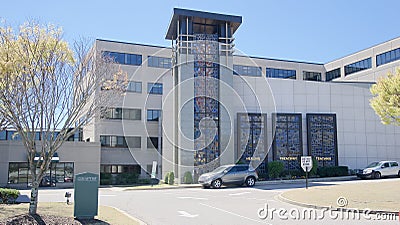 Baptist Hospital Chapel, Memphis Tennessee Editorial Stock Photo