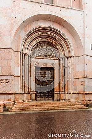 Baptistery, Parma Stock Photo