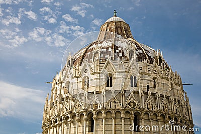 Baptistry, Pisa Stock Photo