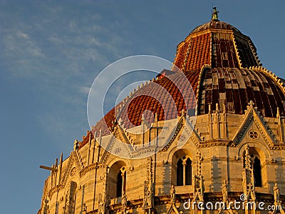 Baptistry of St John in Pisa Italy Stock Photo