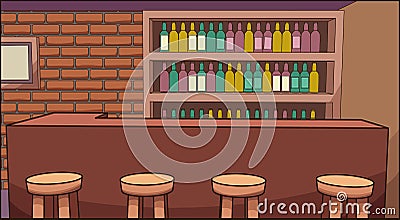 Bar background Vector Illustration