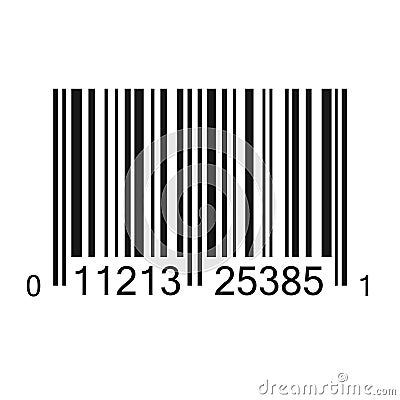 Bar Code Illustration Vector Illustration