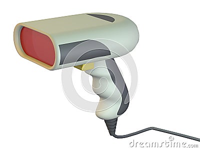 Bar code Scanner Stock Photo