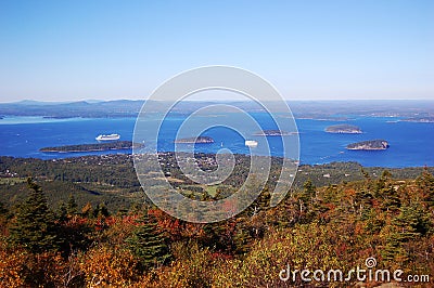 Bar Harbor, Acadia National Park, Maine, USA Stock Photo