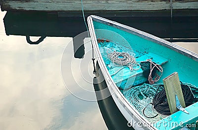 Bar Harbor Maine, coast area. Stock Photo