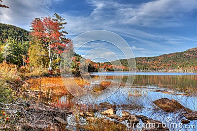 Bar Harbor Stock Photo