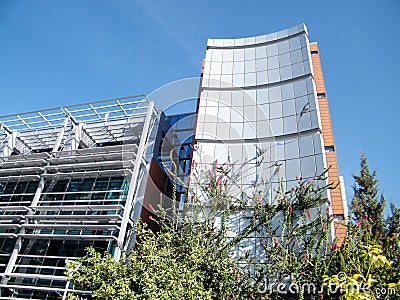 Bar-Ilan University the Katz building 2010 Stock Photo