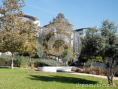 Bar-Ilan University picturesque Dahan Park 2010 Stock Photo