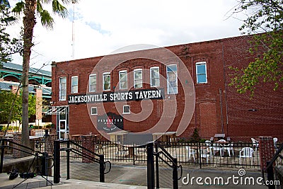 Jacksonville Sports Tavern, Jacksonville, Florida Editorial Stock Photo