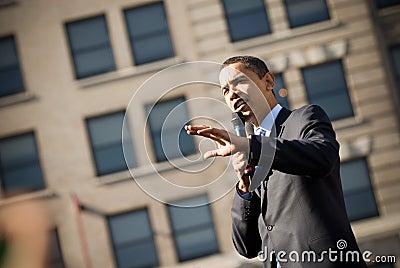 Barack Obama 1 Editorial Stock Photo