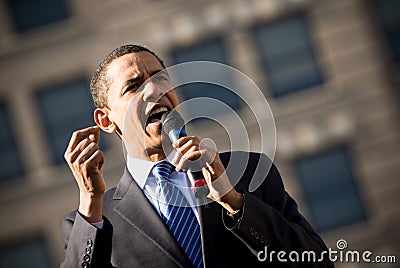 Barack Obama 14 Editorial Stock Photo