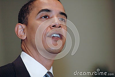 Barack Obama Editorial Stock Photo