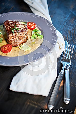 Barbecue Beef Kebabs On a hot Grill jpg Stock Photo