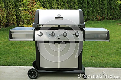 Barbecue grill Stock Photo