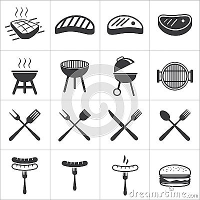 Barbecue icon Vector Illustration