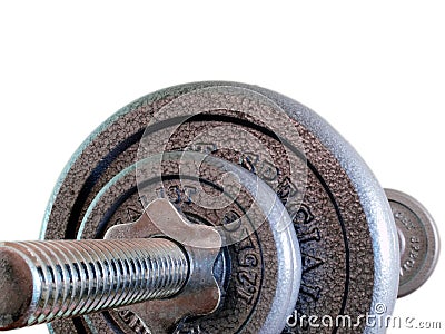 Barbell Stock Photo