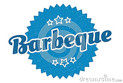 barbeque sign. barbeque vintage retro label. Vector Illustration