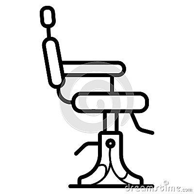 Barber chair Icon Vector Illustration
